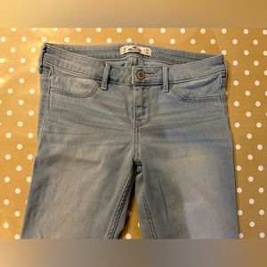 Light blue skinny jeans